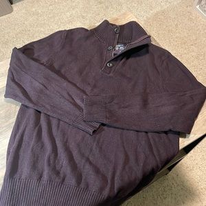 American Eagle Men's Quarter Zip sweater